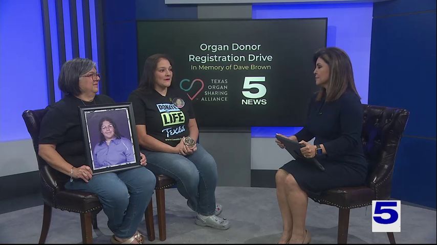 Family of registered organ donors share their story ahead of KRGV organ registration drive