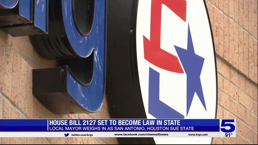 Edinburg mayor reacts to upcoming state law that limits local regulations