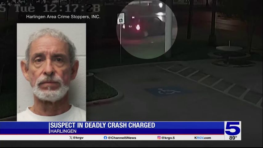Man charged in connection with fatal Harlingen auto-pedestrian crash