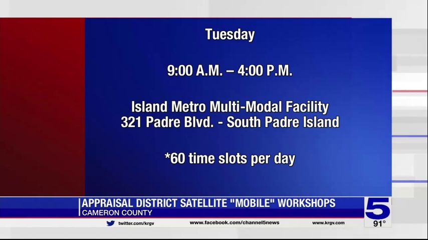 Cameron County Appraisal District mobile workshop gives property owners a chance to dispute property values