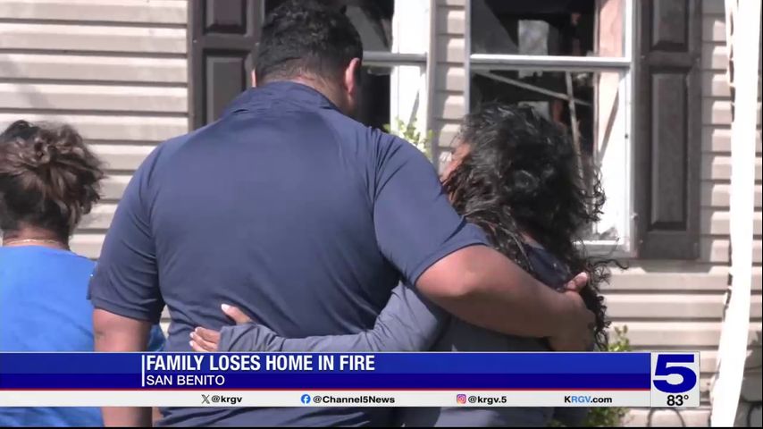 San Benito family lose home, precious belongings in fire