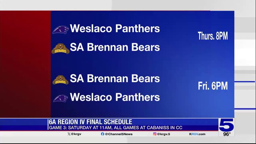 UIL Softball & Baseball playoff upcoming schedule