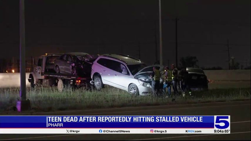 Pharr police: Teen girl killed following multi-vehicle crash