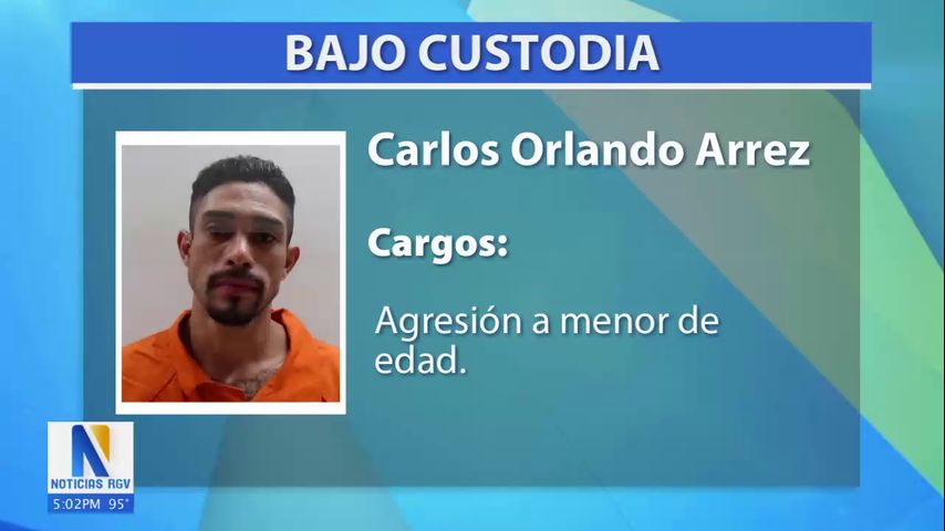 Policía del condado Cameron capturan a prófugo acusado de agresión sexual a un niño