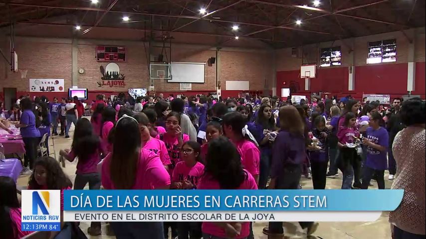 Evento celebra el día de las mujeres en carreras STEM en el distrito escolar de La Joya