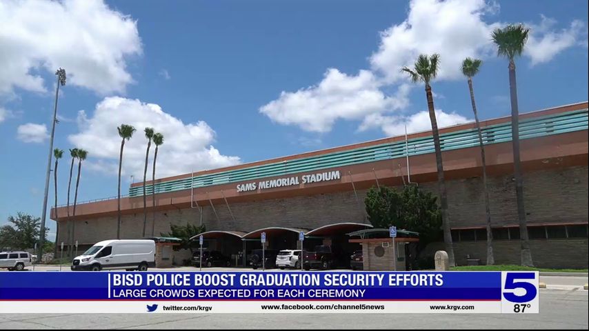 Brownsville ISD police boosting security for graduation ceremonies