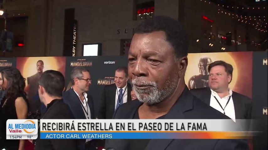 Actor Carl Weathers recibirá estrella en el paseo de la fama