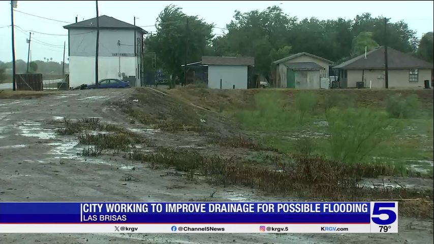 Drainage improvement projects being put to the test for Las Brisas community