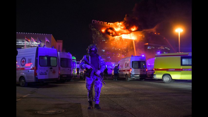 Putin says gunmen who raided Moscow concert hall tried to escape to Ukraine. Kyiv denies involvement - Vimarsana News