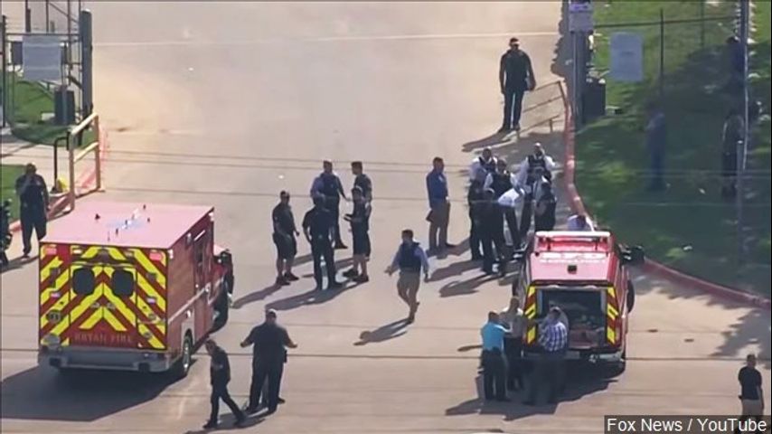 Police: Employee kills 1, wounds 5 at Texas cabinet business