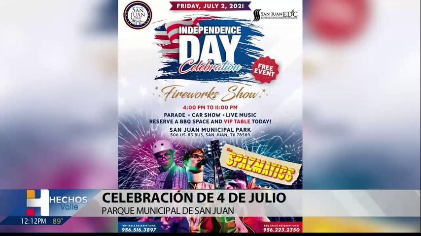 Celebración del 4 de julio en el Valle de Texas