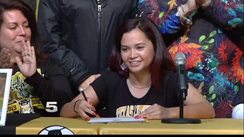 Hanna's Shannon Perez Inks To Play Soccer At Texas Lutheran