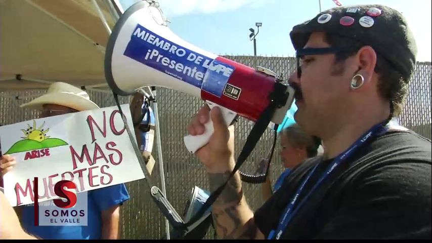 Protestas por visita de Vicepresidente Mike Pence