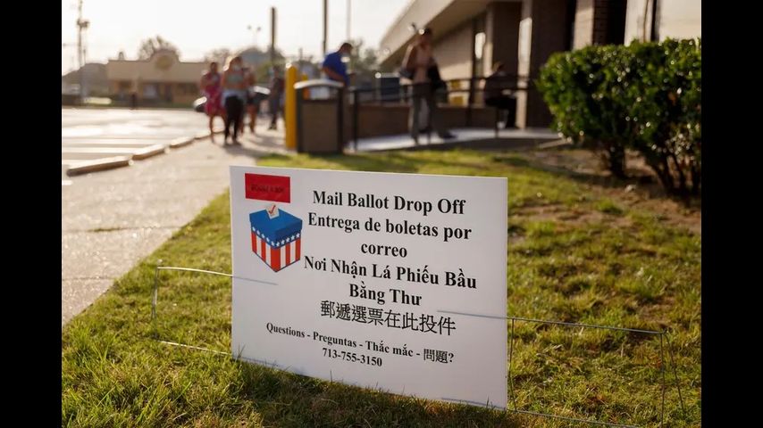 Texas ban on encouraging mail-in votes likely unconstitutional, judge rules