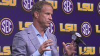 Lane Kiffin talks after practice as Tigers head into the second week of fall camp