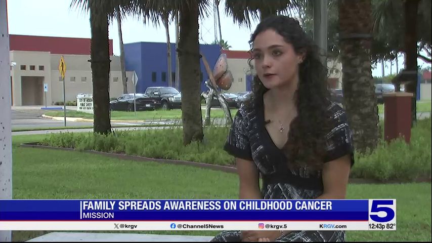 Mission family helps spread awareness on childhood cancer