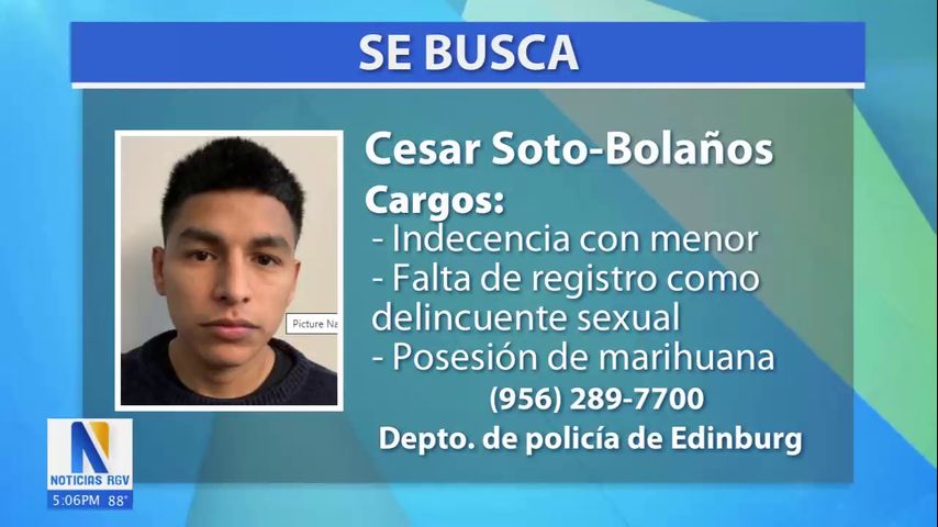 DPS busca a un hombre de Edinburg entre los 10 más buscados