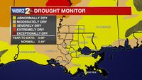 Drought conditions are spreading across all of Louisiana