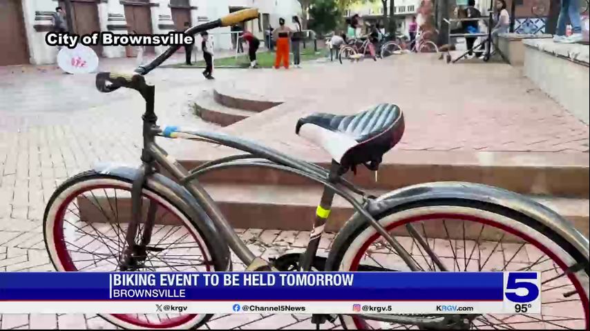 Cycling event kicking off in Brownsville