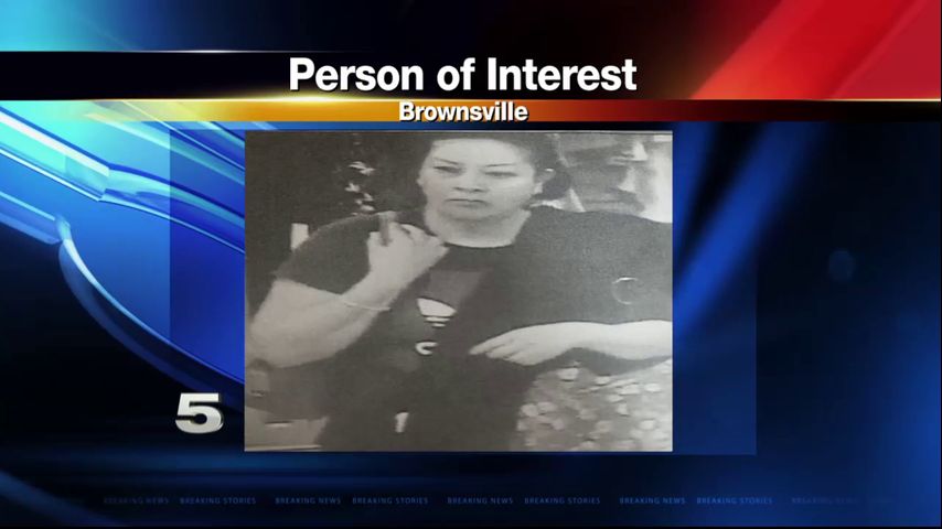 Brownsville Police Releases Photo of Person of Interest in Theft Case