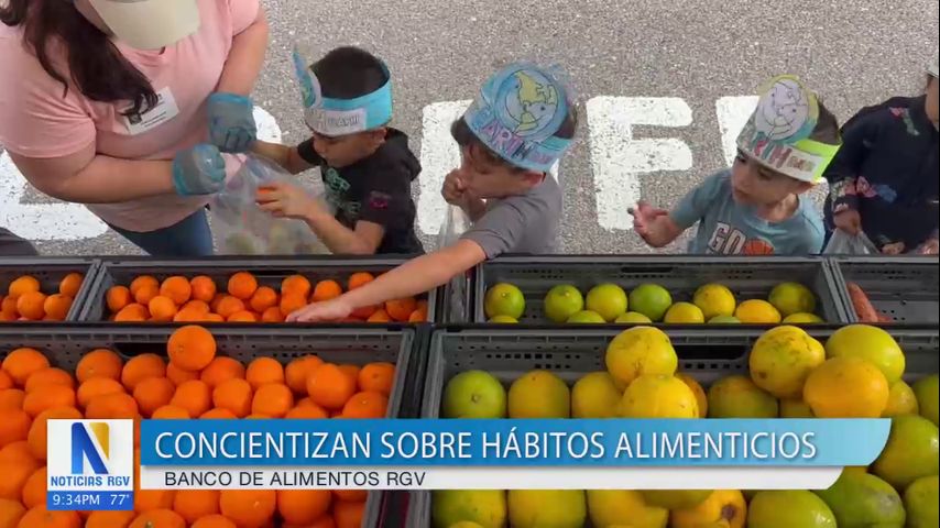 Banco de Alimentos RGV concientiza sobre hábitos alimenticios