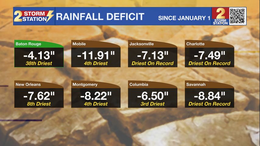 Apr. 22 - Drought tightening its grip on the South as the lack of rain ...