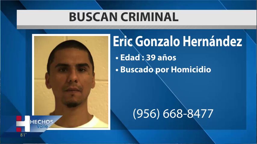 Oficina del Sheriff del Condado de Hidalgo busca a hombre de Álamo en relación con tiroteo mortal