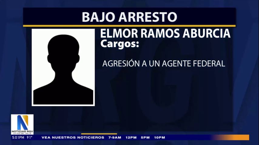Arrestan a hondureño por presunta agresión a un agente de la Patrulla Fronteriza cerca de Brownsville