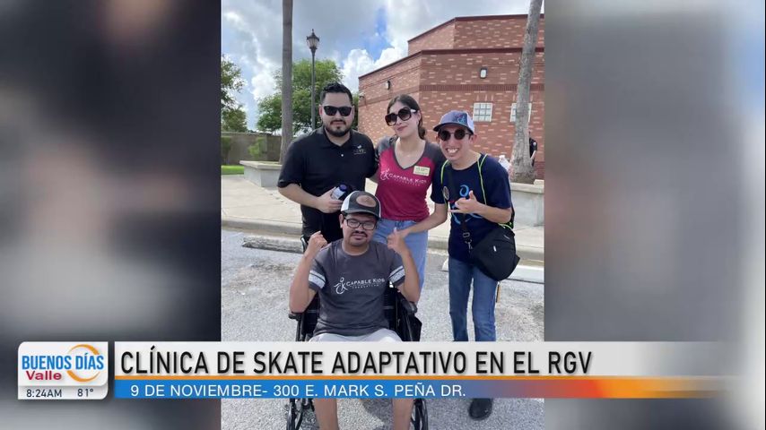 Fundación Capable Kids invita a la comunidad a una clínica de skate adaptativa