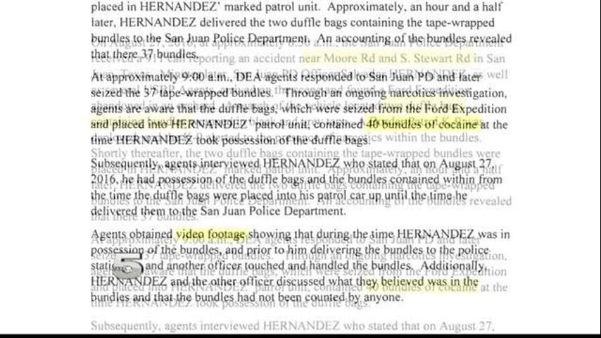 San Juan Cop Busted in Narcotics Investigation
