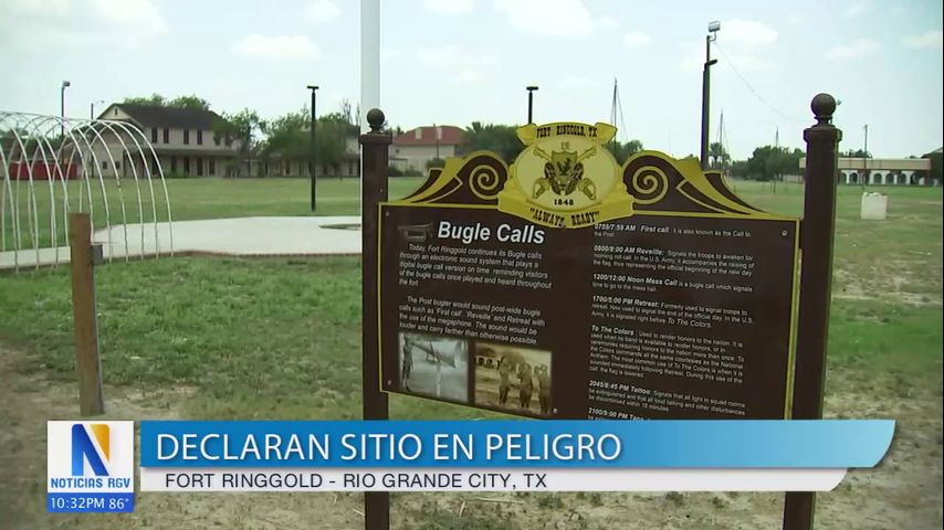 Declaran en emergencia un sitio histórico en Rio Grande City