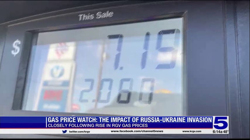 US gas prices increase as Russia-Ukraine conflict continues