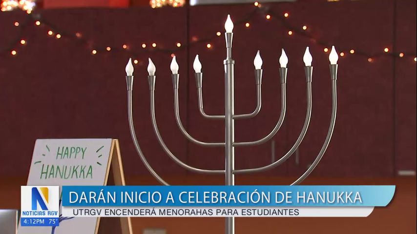 Comunidad judía en el Valle celebra el inicio del Hanukka