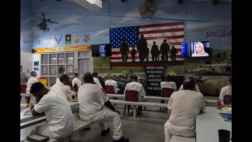 Handshakes, murals and ministry: A reopened Texas prison focuses on rehabilitation