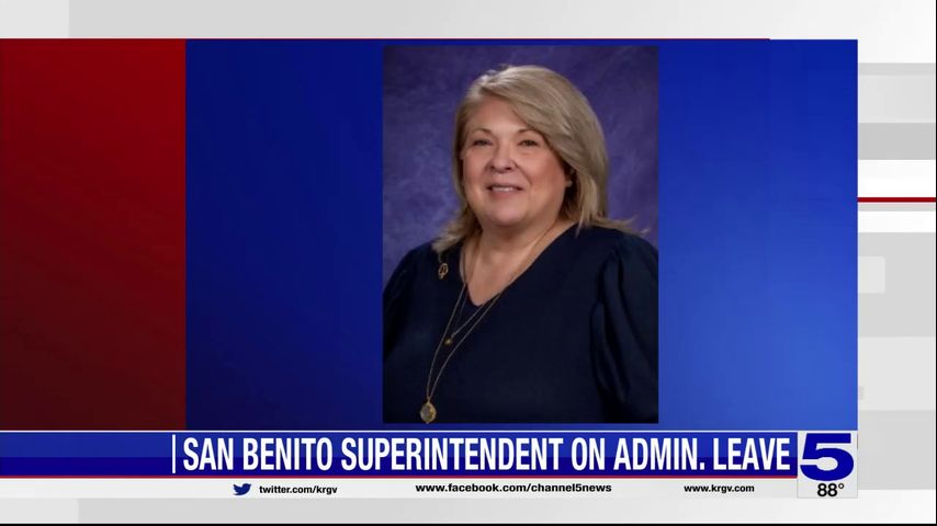 San Benito CISD superintendent placed on paid administrative leave