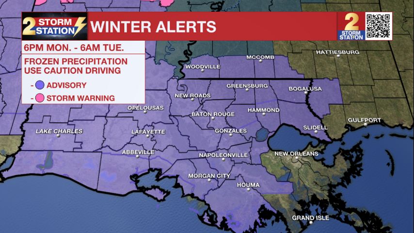 Winter weather alerts issued before the next cold blast