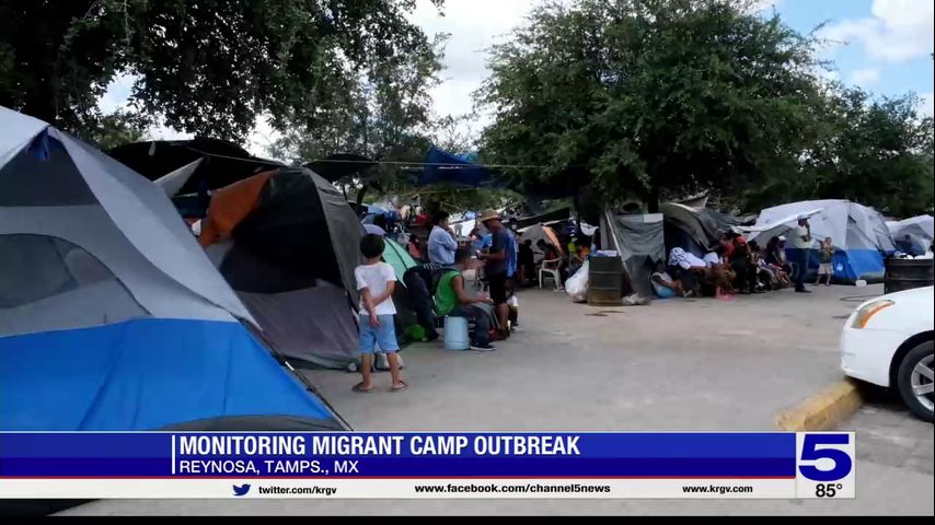 Inside the migrant camp in Reynosa