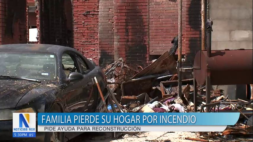 Familia de Rio Grande City solicita ayuda tras perder su casa en un ...