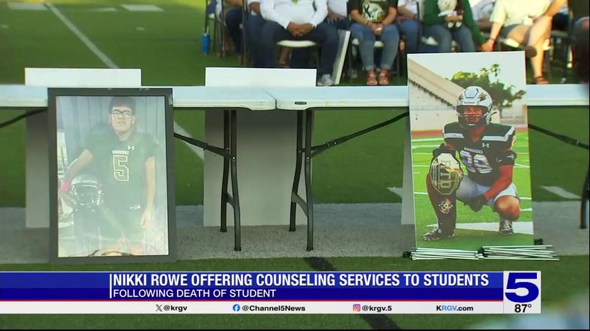 McAllen ISD mobilizing counseling services following deaths of two Nikki Rowe students