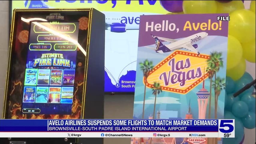 Suspended Avelo Airlines flight in Brownsville airport to resume in March