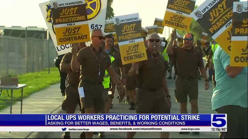 Local UPS workers preparing for potential strike