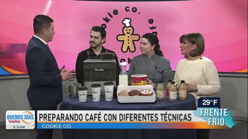 La Voz del Valle: Cookie Co demuestra diferentes maneras de preparar café