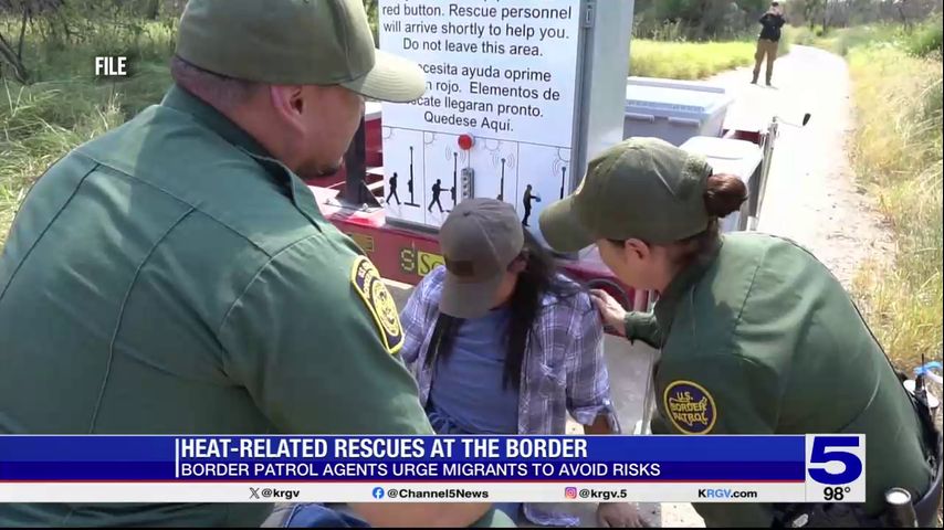 'The majority of the people fainted:,' Border Patrol reports increase in heat-related rescues