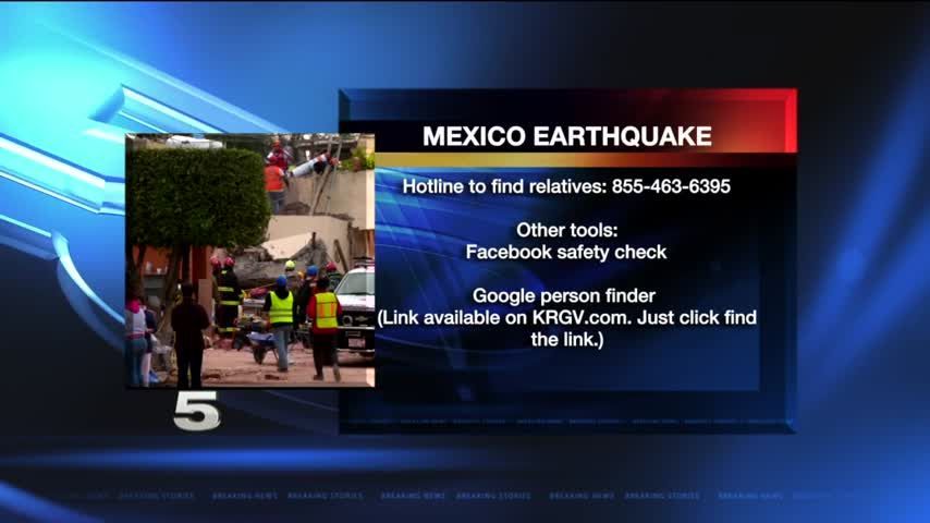 Mexico Earthquake Missing Person Hotline Activated 