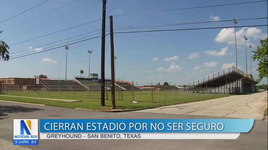 Cierran Estadio Greyhound en San Benito por no tener medidas de seguridad