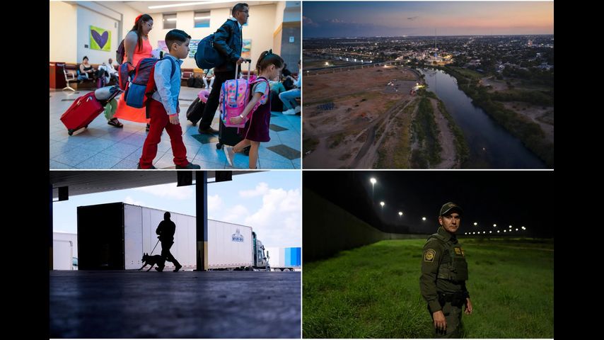 Many Americans say immigration is out of control, but 24 hours on the Texas-Mexico border showed a new reality. Will it last?