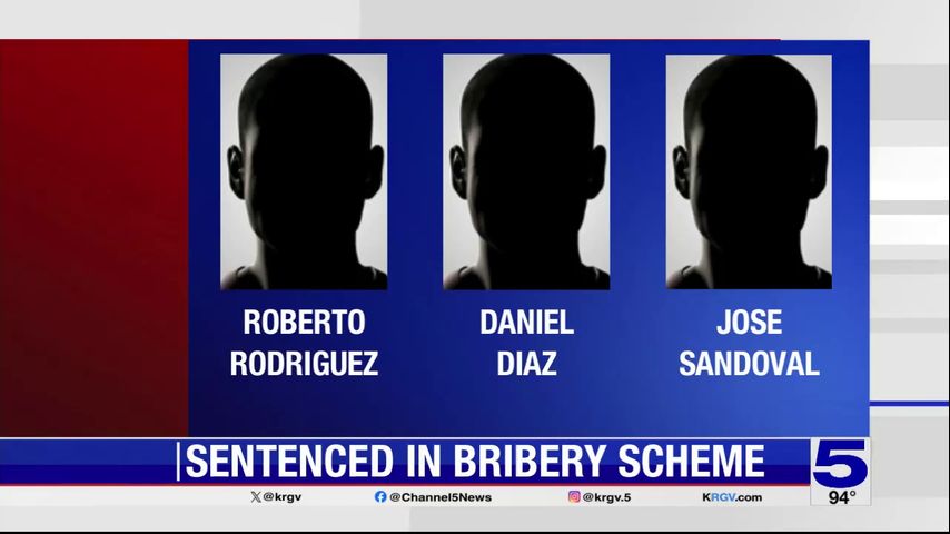 Three Starr County residents sentenced in bribery scheme involving USDA