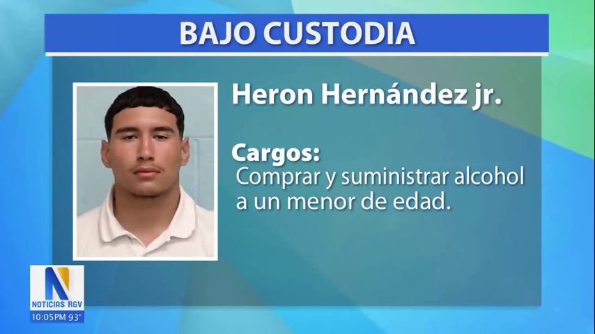 Tercera detención en relación con la fiesta que hospitalizó a un adolescente de McAllen