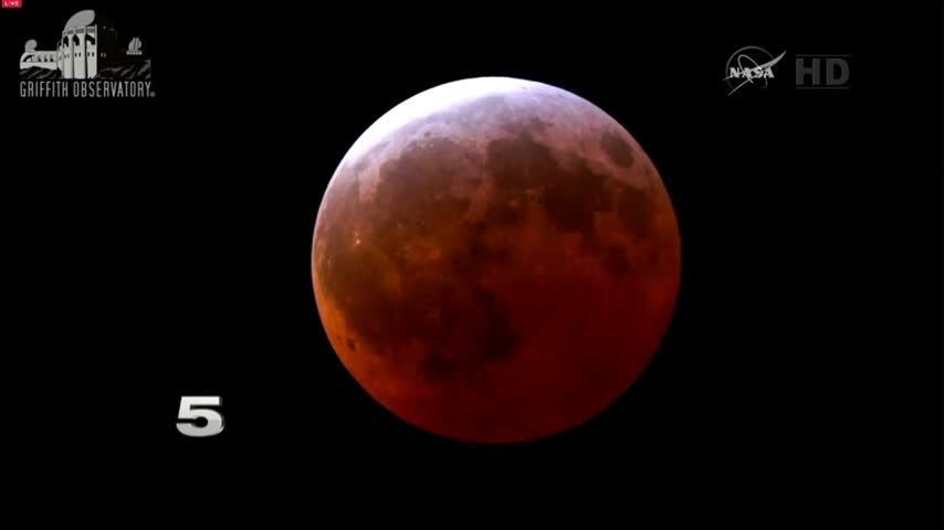 Super Blue Blood Moon Reaches Totatility Wednesday Morning