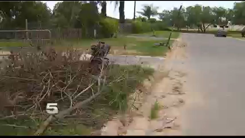 Lasara Resident Fed Up with Junk Clogging Drainage System 